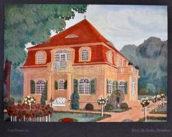 Die Einzelwohnhaus der Neunzeit. II. kötet. Herausgegeben von Erich Haenel und Heinrich Tscharmann. ...