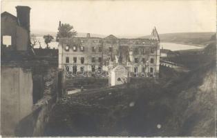 1916 Berezhany, Brzezany; after WWI bombing, ruins. photo
