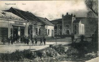 Nagybiccse with synagogue