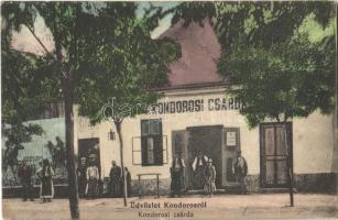 1914 Kondoros, Kondorosi csárda. Kupecz Vilmos kiadása