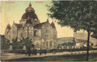 1913 Szabadka, Subotica; Zsinagóga, gyógyszertár / synagogue, pharmacy (Rb)