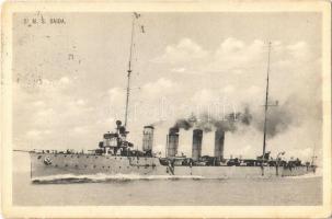 SMS Saida, K.u.K. haditengerészet Helgoland-osztályú gyorscirkálója / K.u.K. Kriegsmarine, SM Kleiner Kreuzer Saida + "K.u.K. Kriegsmarine Kaiserin u. Königin Maria Theresia"  (Rb)