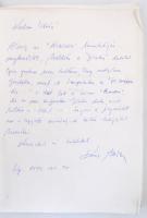 1994 Kovács Attila - Asztalos István: Gizella rockopera, szövegkönyv, benne Kovács Attila kézzel írt...