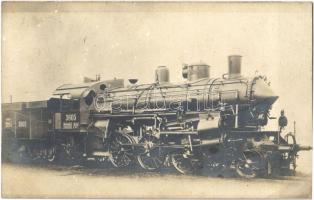 1910 Magyar Királyi Államvasutak (MÁV) IIIs. osztályú (később 322. sorozatú) 3605. pályaszámú gőzmozdonya / Hungarian State Railways locomotive. photo