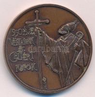 DN 950 éve vértanúnk Szt. Gellért püspök Br emlékérme kapszulában (42,5mm). Szign: SZGY T:1