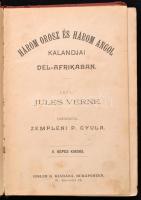 Verne Gyula: Három orosz és három angol kalandjai Dél-Afrikában. Bp., é.n. Eisler G. Festett egészvá...
