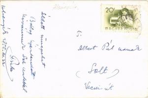 1955 Alsónyék, Református templom, photo (non PC)