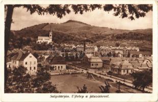 1934 Salgótarján, Újtelep a játszótérrel (EB)