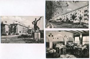 Dunaújváros, Dunapentele, Sztálinváros; - 5 db modern képeslap / 5 modern postcards
