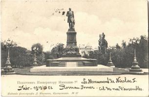 1919 Kiev, Emperor Nicholas I Monument