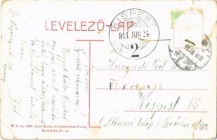 1911 Pozsony, Pressburg, Bratislava; Neue Artillerie Kaserne / Új tüzérlaktanya. W. L. Bp. 2428. Jos...