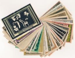 Németország / Weimari Köztársaság ~1921. 30db-os vegyes szükségpénz tétel, mind 75pf névértékű T:I-I...