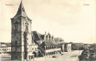 Lőcse, Levoca; Városháza / town hall