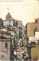 Constantinople, Istanbul; Rue Yuksek Kalderim / street (fl)