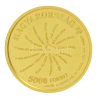 2017. 5000Ft Au "Arany János születésének 200. évfordulója" tanúsítvánnyal (0,5g/0.999) T:...