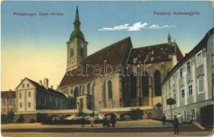Pozsony, Pressburg, Bratislava; Dom-Kirche / Székesegyház / cathedral (EM)