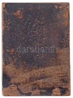 Solymári Valkó László (1909-1984) 1954. "Bem József" Br plakett (89x64mm) T:2