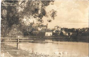 1923 Rózsahegy, Ruzomberok; Partia pri Váhu / Részlet a Vág partjáról / Váh riverbank (EB)