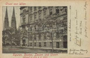 1898 Wien IX. Antique-shop