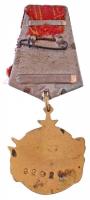 Jugoszlávia 1943-1999. "Bátorság Rend" kitüntetés sérült mellszalaggal, hátoldalán "9...