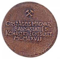 1967. "Soltz Vilmos 1833-1901 / Országos Magyar Bányászati és Kohászati Egyesület" Br emlé...