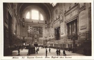 Milano, Stazione Centrale, Atrio Biglietti / railway station interior, atrium