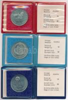 1983. 100Ft alpakka "Simon Bolivár" + 1983. 100Ft alpakka "Czóbel Béla" + 1983. ...