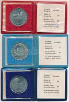 1983. 100Ft alpakka "Simon Bolivár" + 1983. 100Ft alpakka "Czóbel Béla" + 1983. ...