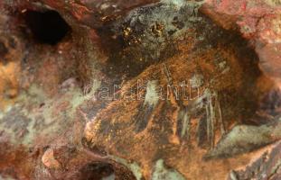 Marosits István (1943-?): Figura gömb formákkal, bronz, gránit talapzaton, jelzett, m: 23,5 cm