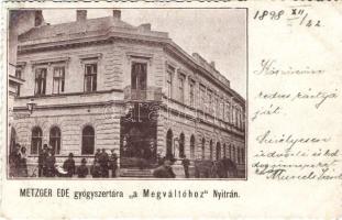 1898 Nyitra pharmacy
