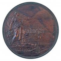 Anton Scharff (1845-1903) 1886. "Buda visszavívásának 200 éves emlékére" Br emlékérem. &qu...
