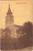 1917 Dunaföldvár, Római katolikus templom. W.L. 721. (EB)