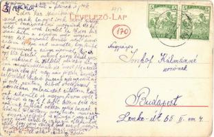 1917 Dunaföldvár, Római katolikus templom. W.L. 721.  (EB)