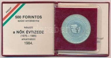 1984. 500 Ft Ag "Nők évtizede" eredeti tokban, tanúsítvánnyal, T:BU
Adamo EM77