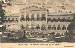 1911 Szliács, Sliac; Pest szálloda a gyógyteremmel / Hotel Pest mit dem Kursaal / hotel, spa (EK)