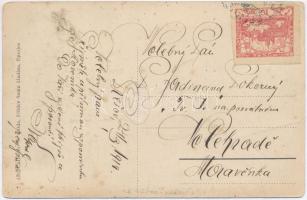 1919 Eperjes, Presov; M. kir. postapalota, Államépítészeti hivatal, Görögkatolikus szeminárium. Catt...