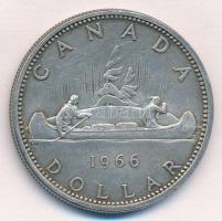 Kanada 1966. 1$ Ag "II. Erzsébet" T:2
Canada 1966. 1 Dollar Ag "Elizabeth II" C...