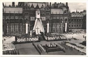 1938 Budapest V. Parlament, Szent István Jubileumi Év 1038-1938