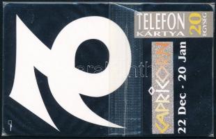 1994 Capricorn magyar telefonkártya, eredeti bontatlan csomagolásában, 8 000 db-os