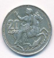 Görögország 1960. 20D Ag "I. Pál" T:1- Greece 1960. 20 Drachmai Ag "Paul I" C:AU...