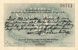 Német Birodalom/Weimari Köztársaság/Kahla 1921. 25Pf + 50Pf + 75Pf 3klf db teljes sor T:I