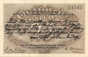 Német Birodalom/Weimari Köztársaság/Kahla 1921. 25Pf + 50Pf + 75Pf 3klf db teljes sor T:I