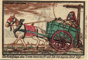 Német Birodalom/Weimari Köztársaság/Kneitlingen 1922. 50Pf(4x) + 75Pf(4x) + 1M(2x) összesen 10klf db...