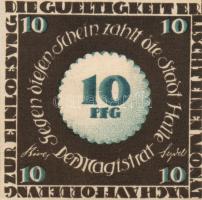 Német Birodalom/Weimari Köztársaság/Halle 1921. 10Pf(5x) + 20Pf(5x) összesen 10klf db, teljes sor T:I