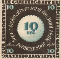 Német Birodalom/Weimari Köztársaság/Halle 1921. 10Pf(5x) + 20Pf(5x) összesen 10klf db, teljes sor T:...