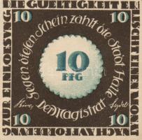 Német Birodalom/Weimari Köztársaság/Halle 1921. 10Pf(5x) + 20Pf(5x) összesen 10klf db, teljes sor T:...
