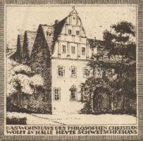 Német Birodalom/Weimari Köztársaság/Halle 1921. 10Pf(5x) + 20Pf(5x) összesen 10klf db, teljes sor T:...