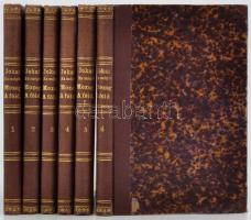 Jókai Mór: És mégis mozog a föld. I-VI. köt. Pest, 1873., Athenaeum, VII+197+3;198+2;183+1;191+1;228...