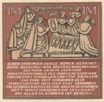 Német Birodalom/Weimari Köztársaság/ Hameln 1921. 25Pf + 50Pf + 75Pf + 1M 4klf db, teljes sor T:I