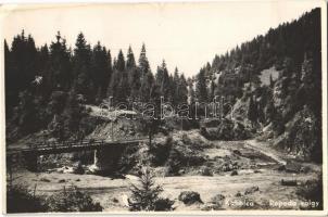 Kolibica, Colibita; Repeda völgy, vasúti híd, vasútvonal / valley, railway bridge, railway line (EK)